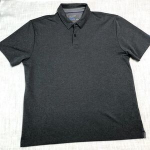 Twillory Polo Shirt Men XXL Gray Performance Stretch Athletic Atheisure Golf